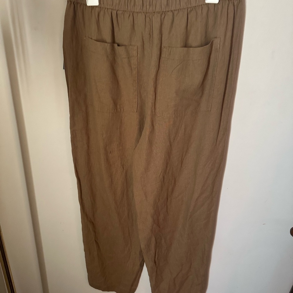 Universal Thread Light Brown Linen-Blend Drawstri… - image 7